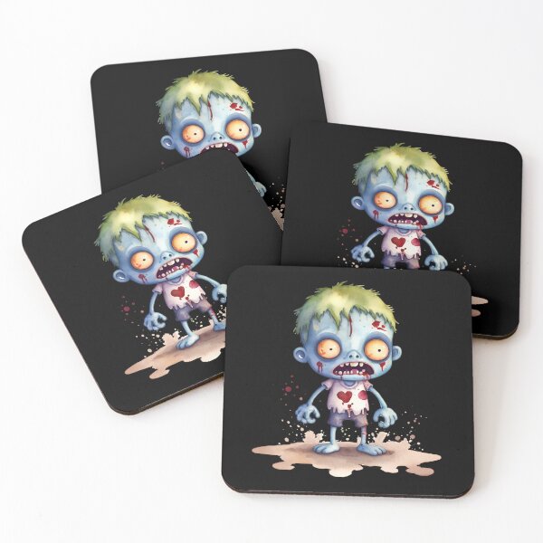 Item preview, Little Horrors - Zombie Boy - Allan (Black Variant) designed and sold by Creep-Vault.