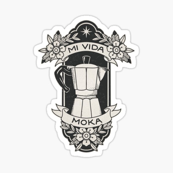 Item preview, Mi Vida Moka - Coffee Lover Print designed and sold by lauragraves.