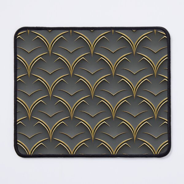 Item preview, 3d look golden seagulls pattern  designed and sold by metebf.