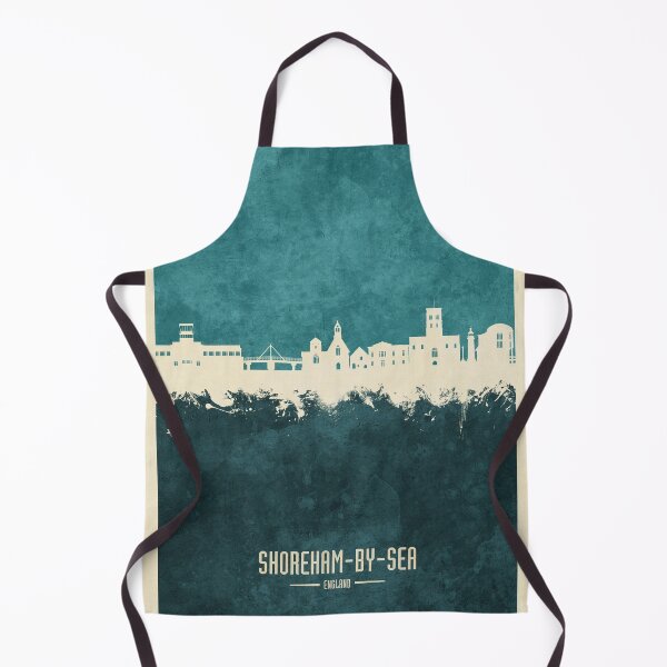 Item preview, Shoreham-by-Sea England Skyline designed and sold by ArtPrints.