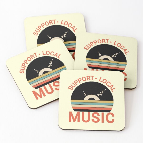Item preview, Support Local Music vintage Support Local Music designed and sold by vibeno1.