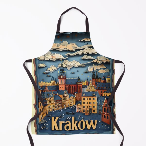 Item preview, Kraków, Poland, Cities of the World, Vintage style designed and sold by emaga.
