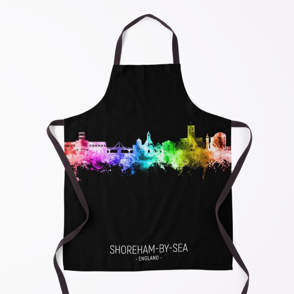 Item preview, Shoreham-by-Sea England Skyline designed and sold by ArtPrints.