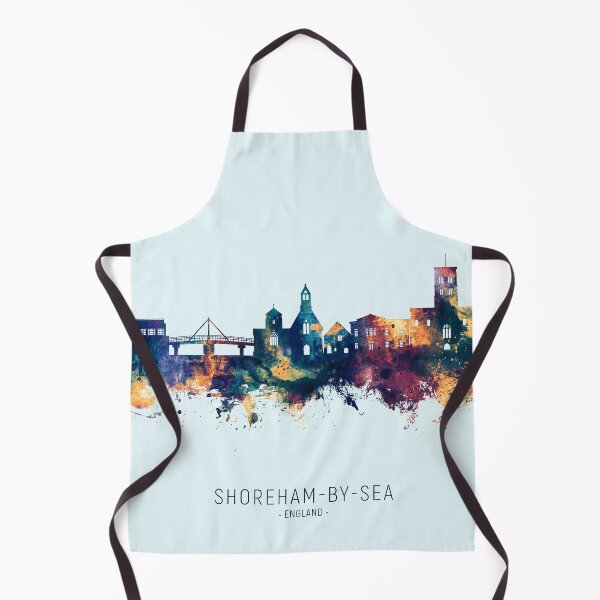 Item preview, Shoreham-by-Sea England Skyline designed and sold by ArtPrints.