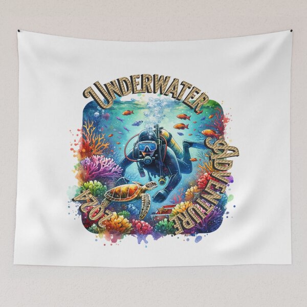 Item preview, UNDERWATER  ADVENTURE 2024 designed and sold by Terrence Webster.