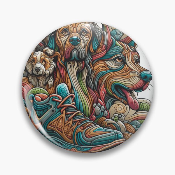 Item preview, Colorful dogs designed and sold by Suppers.