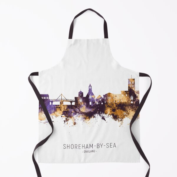 Item preview, Shoreham-by-Sea England Skyline designed and sold by ArtPrints.