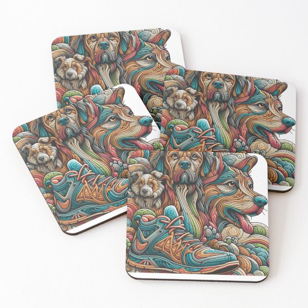 Item preview, Colorful dogs designed and sold by Suppers.