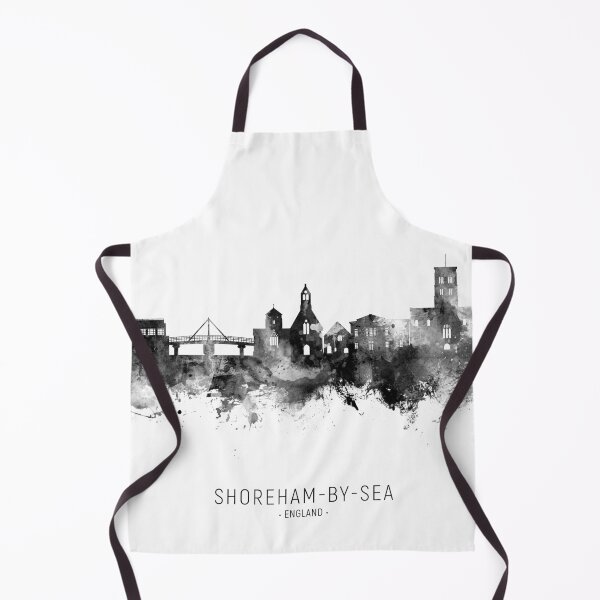 Item preview, Shoreham-by-Sea England Skyline designed and sold by ArtPrints.