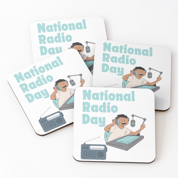 Item preview, National Radio Day designed and sold by Simo0455.