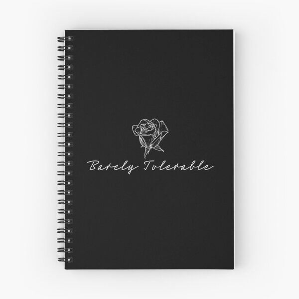 Item preview, Womens Barely Tolerable Floral Rose Funny Sarcastic Retro designed and sold by Cherry-Lemontie.