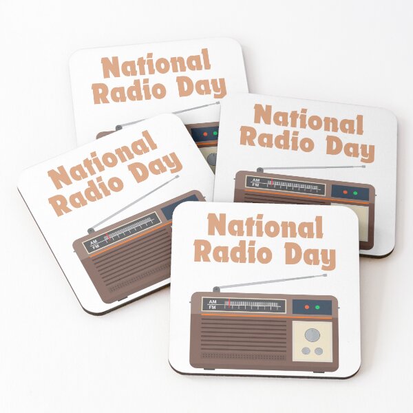 Item preview, National Radio Day designed and sold by Simo0455.