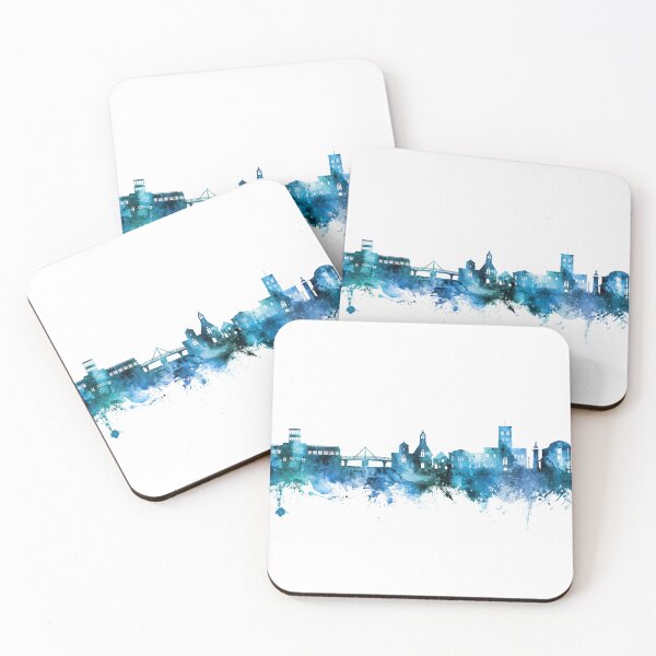 Item preview, Shoreham-by-Sea England Skyline designed and sold by ArtPrints.