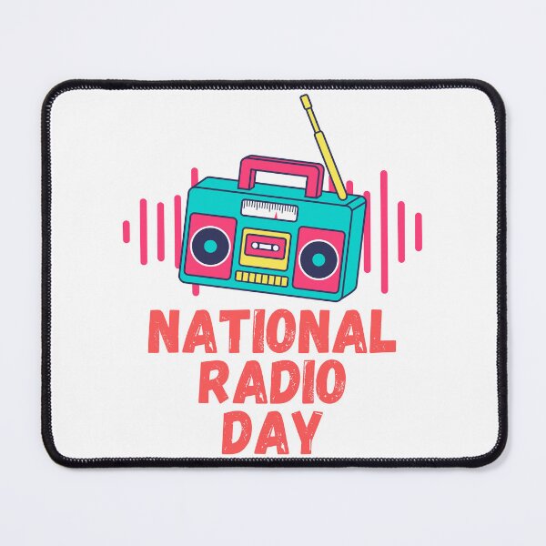 Item preview, National Radio Day designed and sold by Simo0455.