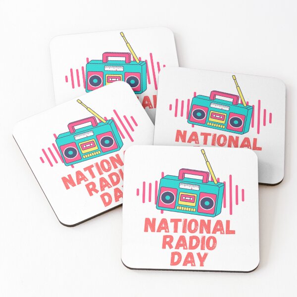 Item preview, National Radio Day designed and sold by Simo0455.