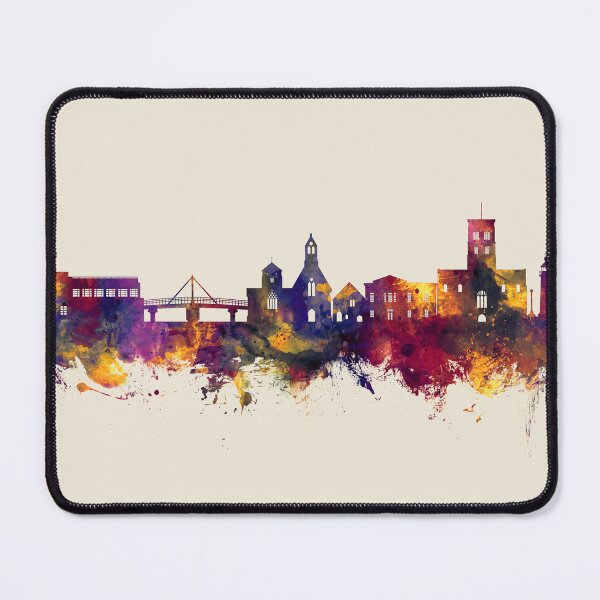 Item preview, Shoreham-by-Sea England Skyline designed and sold by ArtPrints.