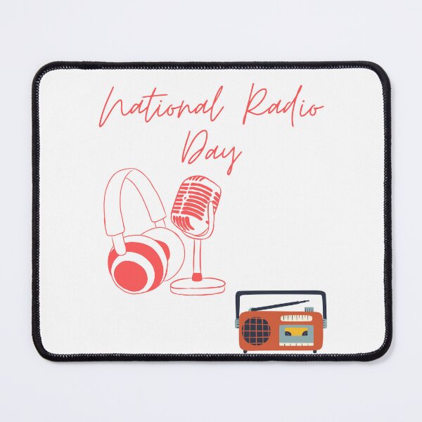 Item preview, Happy National Radio Day designed and sold by Simo0455.