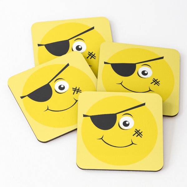 Item preview, Emoji - pirate face designed and sold by Aurealis.