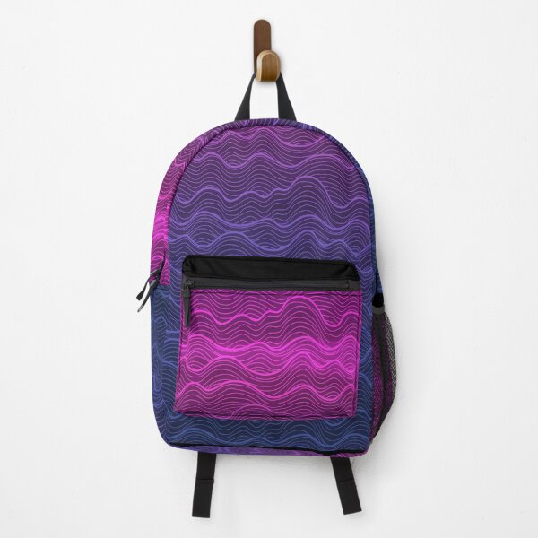 Item preview, Great waves pink and purple designed and sold by ByteMode.