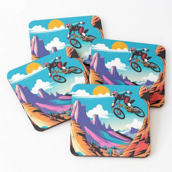 Item preview, Radical MTB Racers: Shredding Trails with Intensity designed and sold by GrizzlyCollective.