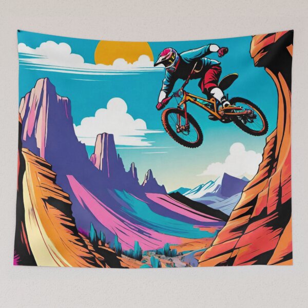 Item preview, Radical MTB Racers: Shredding Trails with Intensity designed and sold by GrizzlyCollective.