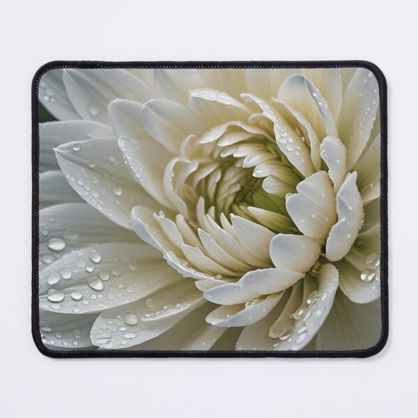 Item preview, Close-up of a white flower in bloom, minimalist photo designed and sold by ShaViArt.
