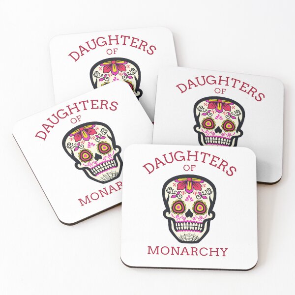 Item preview, Daughters Of Monarchy skull designed and sold by GrufTee.