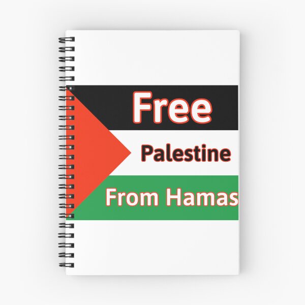 Item preview, Free Palestine from Hamas flag design  designed and sold by Rachel the Artist .