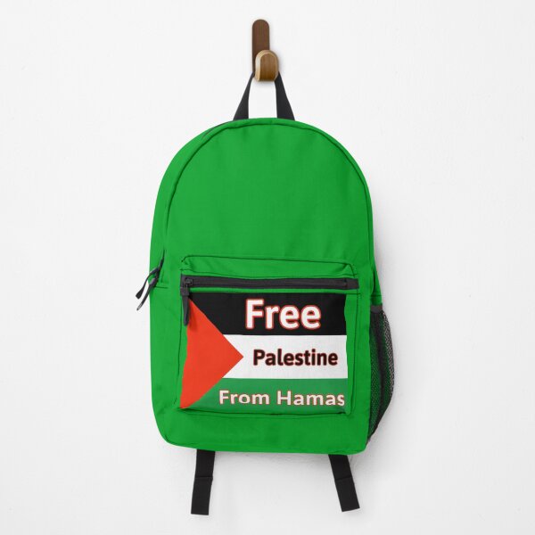 Item preview, Free Palestine from Hamas flag design designed and sold by Rachel the Artist .