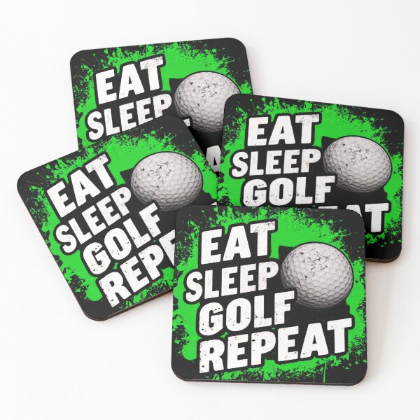 Item preview, Paint Splat Eat Sleep Golf Repeat designed and sold by BoughtTheTShirt.