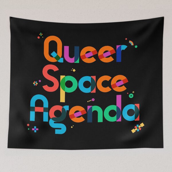 Item preview, Queer Space Agenda Pride Month Celebration designed and sold by tanyaofmars.