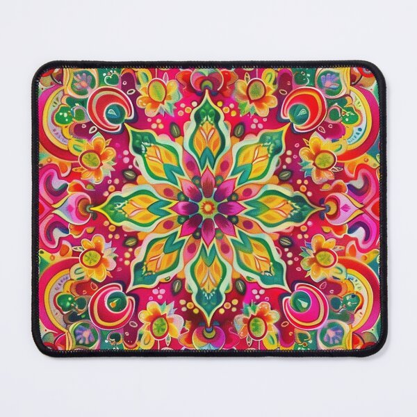 Item preview,  Pattern. Mandala in vibrant colors designed and sold by Dream scape  of Lucy.