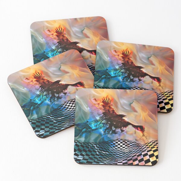 Item preview, Surreal raven and chessboard  designed and sold by clarazen.