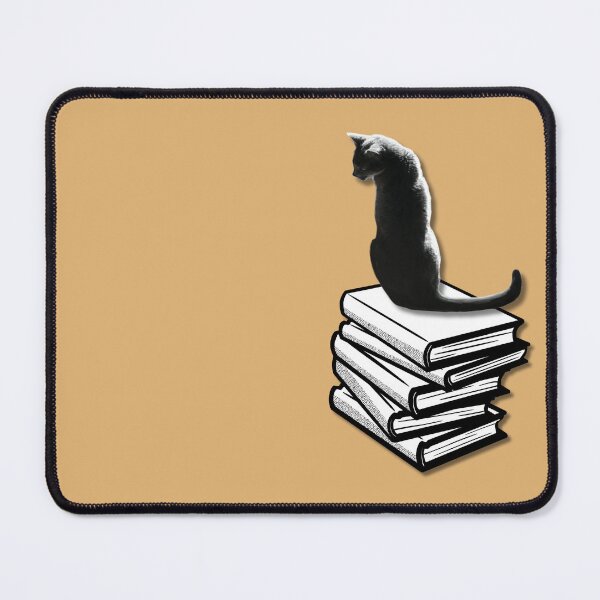 Item preview, Cat and books - gifts for cat and book lovers designed and sold by alczar.
