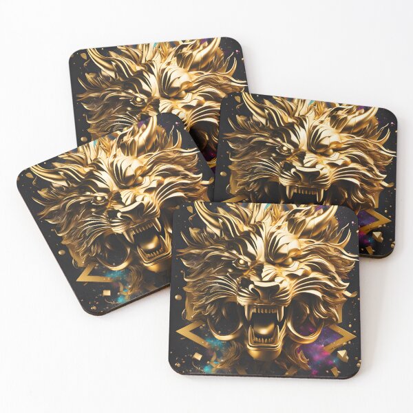 Item preview, Fierce Gold Dragon designed and sold by PopOptikal.