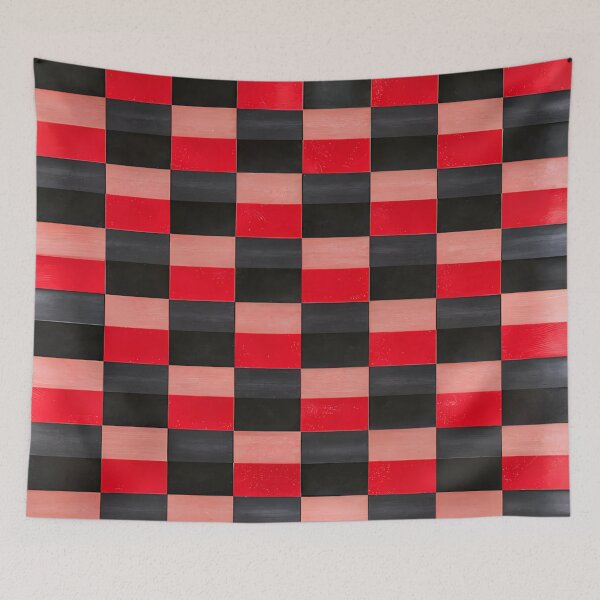 Item preview, Red and Black Checkered Pattern designed and sold by aminz4.