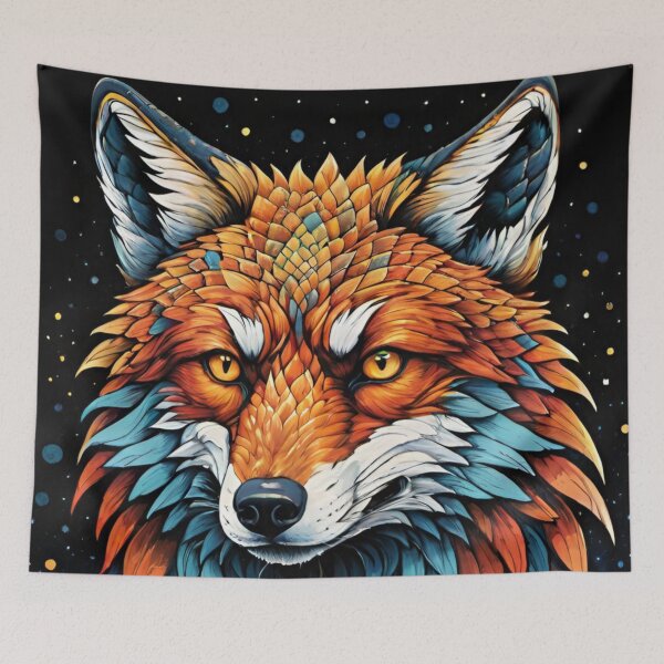 Item preview, Fox Worrier  designed and sold by Chantel Fourie.