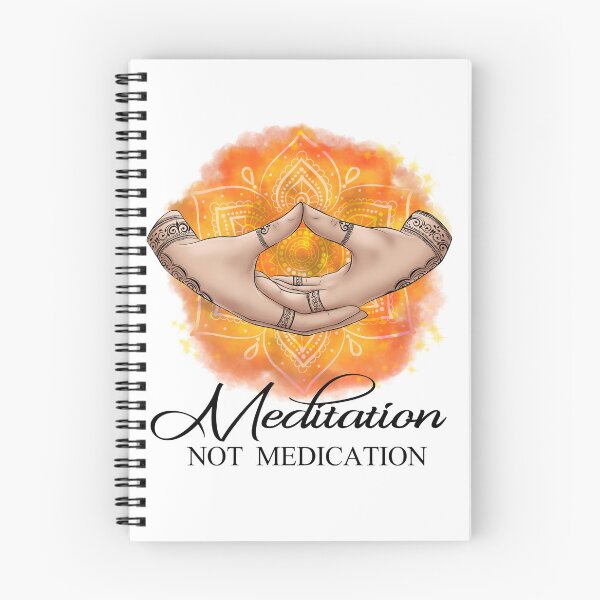 Item preview, Meditation not Medication w designed and sold by Nefer Klain.