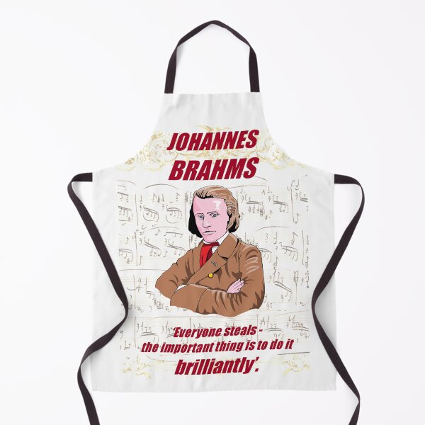 Item preview, Brahms Music Quote designed and sold by TheatreOfMusic.