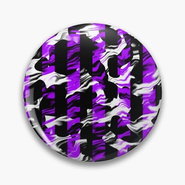 Item preview, Cow Print Smoke Over Black and Purple Stripe designed and sold by TheRulerofEarth.