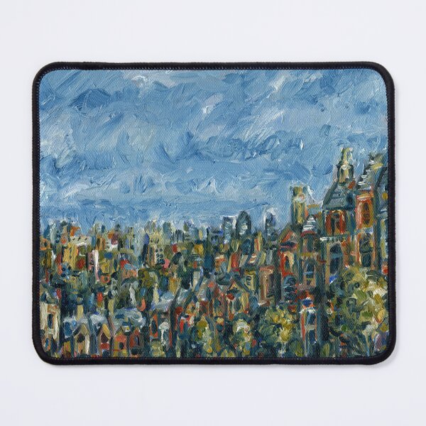 Item preview, Muswell Hill View Over London , Oil on Board designed and sold by Luke Bailey.