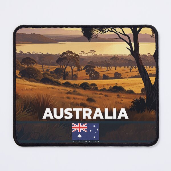 Aperçu de l'œuvre Voyage en Australie créée et vendue par Thistle-TShop.
