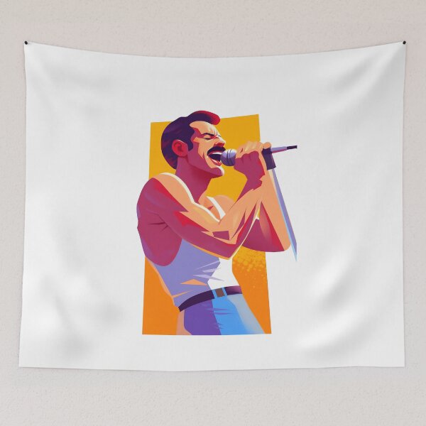 Item preview, Rock's Greatest Frontman - Comic Book Style - Rock Music designed and sold by Fenay Designs.