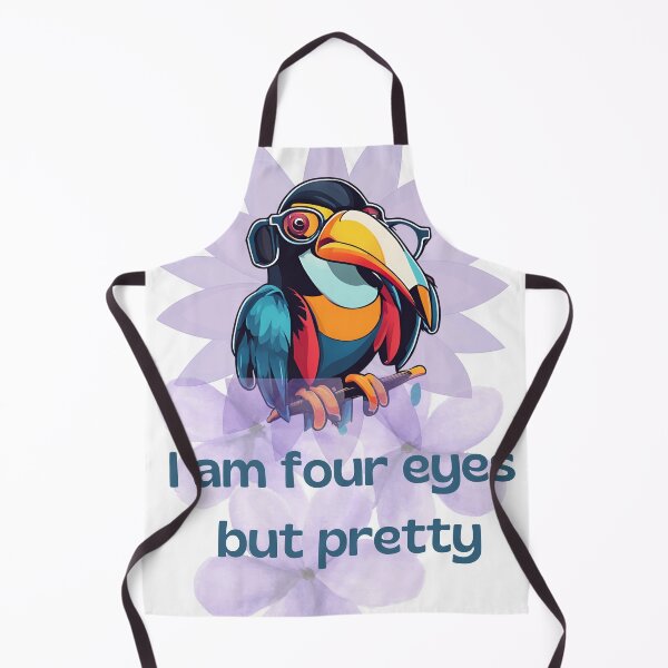 Item preview, toucan with glasses designed and sold by Yeyishop.