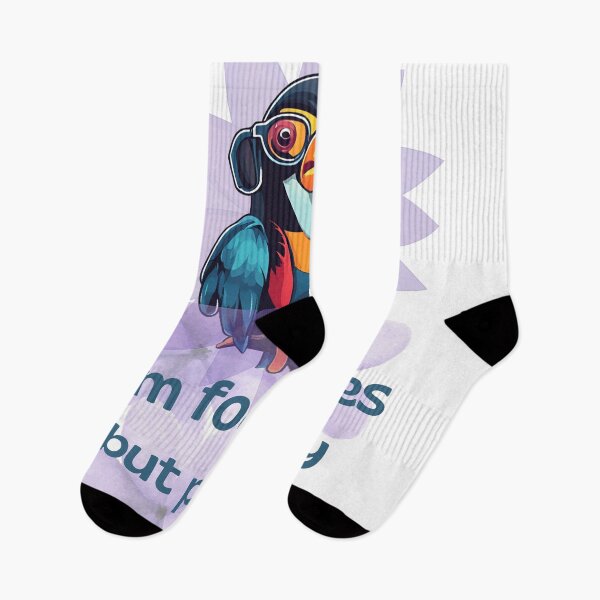 Item preview, toucan with glasses designed and sold by Yeyishop.