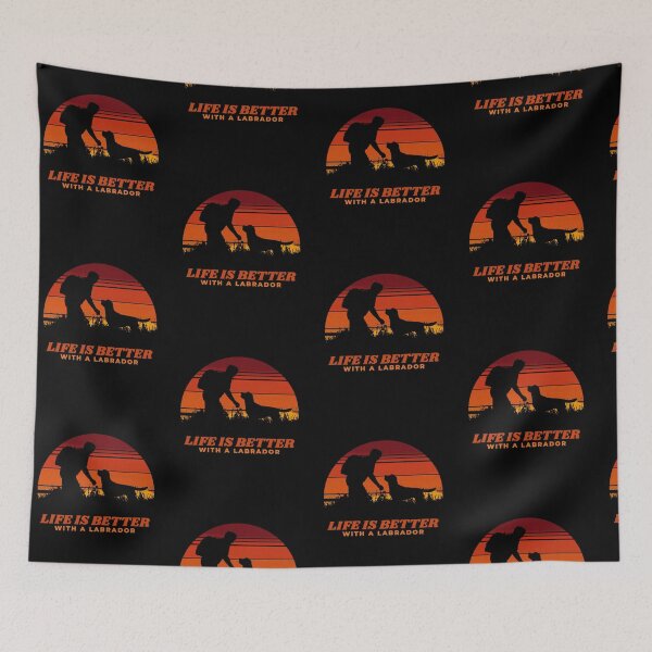 Item preview, Life Is Better With A Labrador Dad Gift designed and sold by Guarddogdrive.
