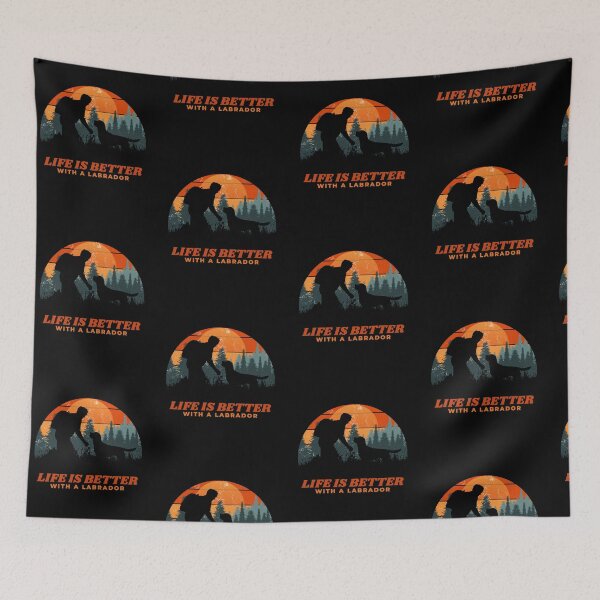 Item preview, Life Is Better With A Labrador Dad Gift designed and sold by Guarddogdrive.