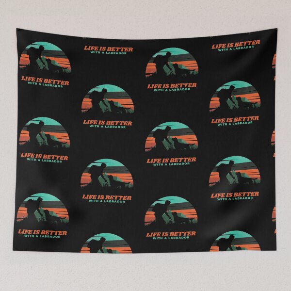 Item preview, Life Is Better With A Labrador Dad Gift designed and sold by Guarddogdrive.
