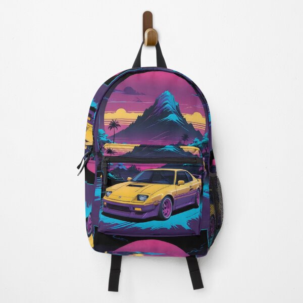 Item preview, Synthwave Sports Car on Highway designed and sold by cybersalegoods.
