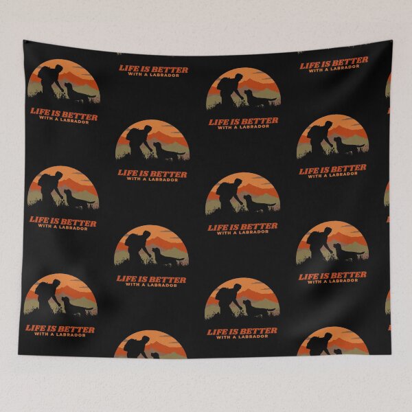 Item preview, Life Is Better With A Labrador Dad Gift designed and sold by Guarddogdrive.